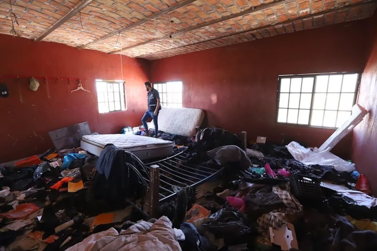 Hallazgos en el rancho Izaguirre, usado como campo de adiestramiento y exterminio por el CJNG. Foto: Fiscalía de Jalisco
