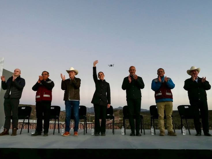 Claudia Sheinbaum y Alfonso Durazo inauguran carretera Bavispe–Nuevo Casas Grandes con una inversión de 1,822 millones de pesos que beneficiará a comunidades de Sonora y Chihuahua