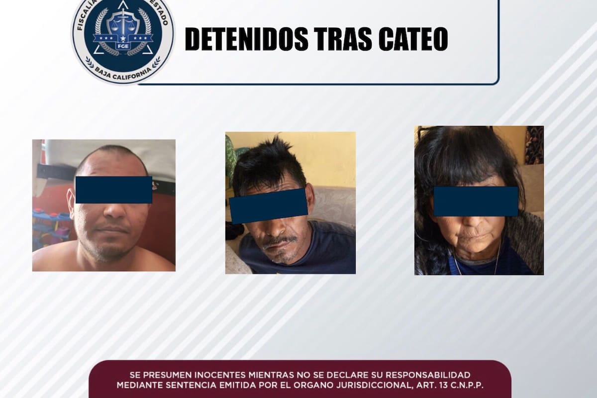 Cumplimentan tres cateos y decomisan droga