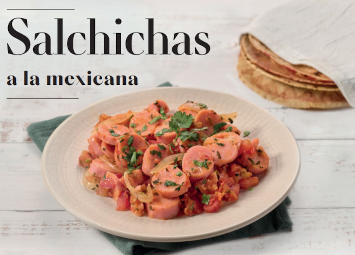 Salchichas a la mexicana. | Crédito: Profeco