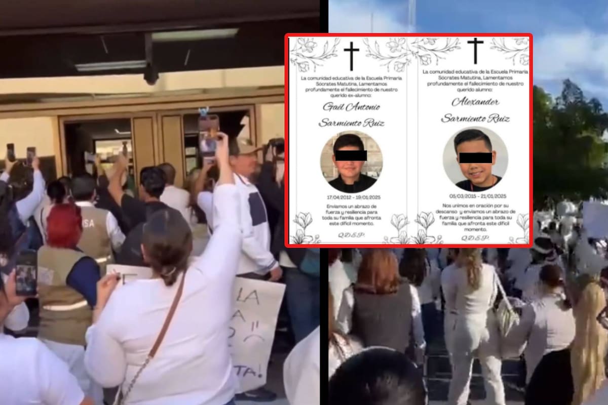 (VIDEO) Revientan puertas del palacio de gobierno en Sinaloa tras asesinato de familia, entre ellos dos menores de edad