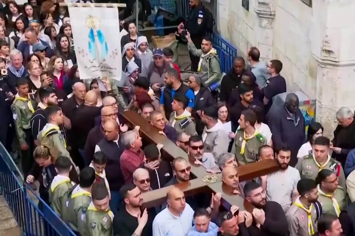 Jerusalén: Viernes Santo marcado por la guerra en Gaza