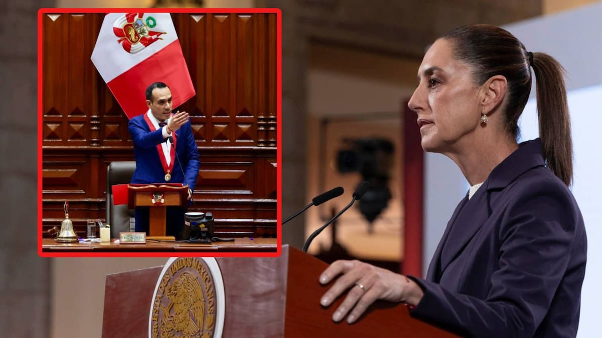 La presidenta de México, Claudia Sheinbaum Pardo, calificó como “fuera de toda proporción” la decisión del gobierno de Perú de romper relaciones diplomáticas con México, luego de que se otorgara asilo a la ex primera ministra peruana Betssy Chávez. Foto: Especial.