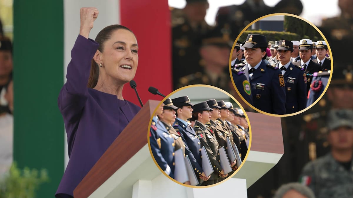Mil 560 mujeres militares se graduarán en 2026, el mayor registro histórico del sistema educativo castrense en México, anunció Claudia Sheinbaum Pardo durante su primer 8 de marzo como comandanta suprema de las Fuerzas Armadas en Campo Marte