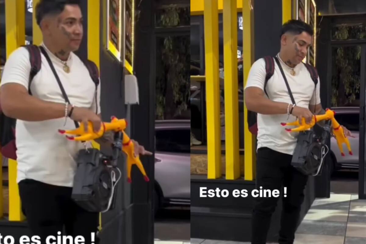Hombre hace pollos chillones interpreten “De Música Ligera” de Soda Estereo