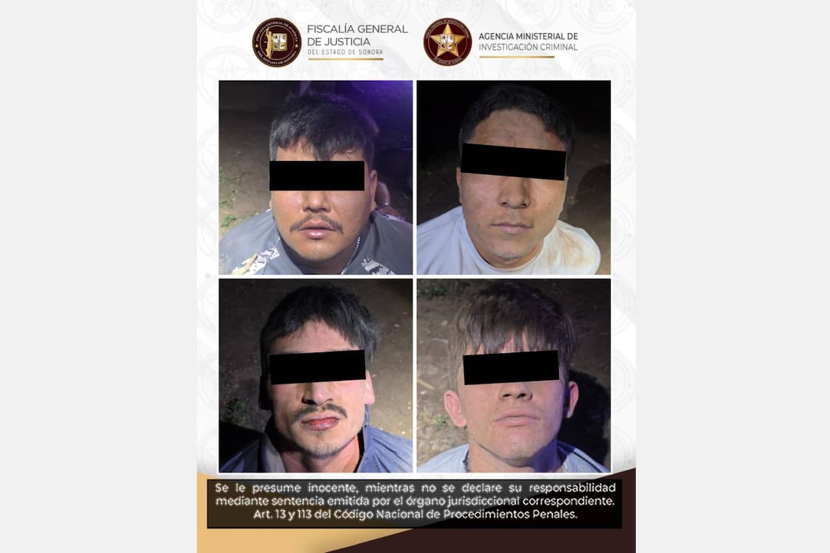 Fiscalía abre carpeta de contra cuatro detenidos tras ataque armada a corporaciones de seguridad en Cajeme
