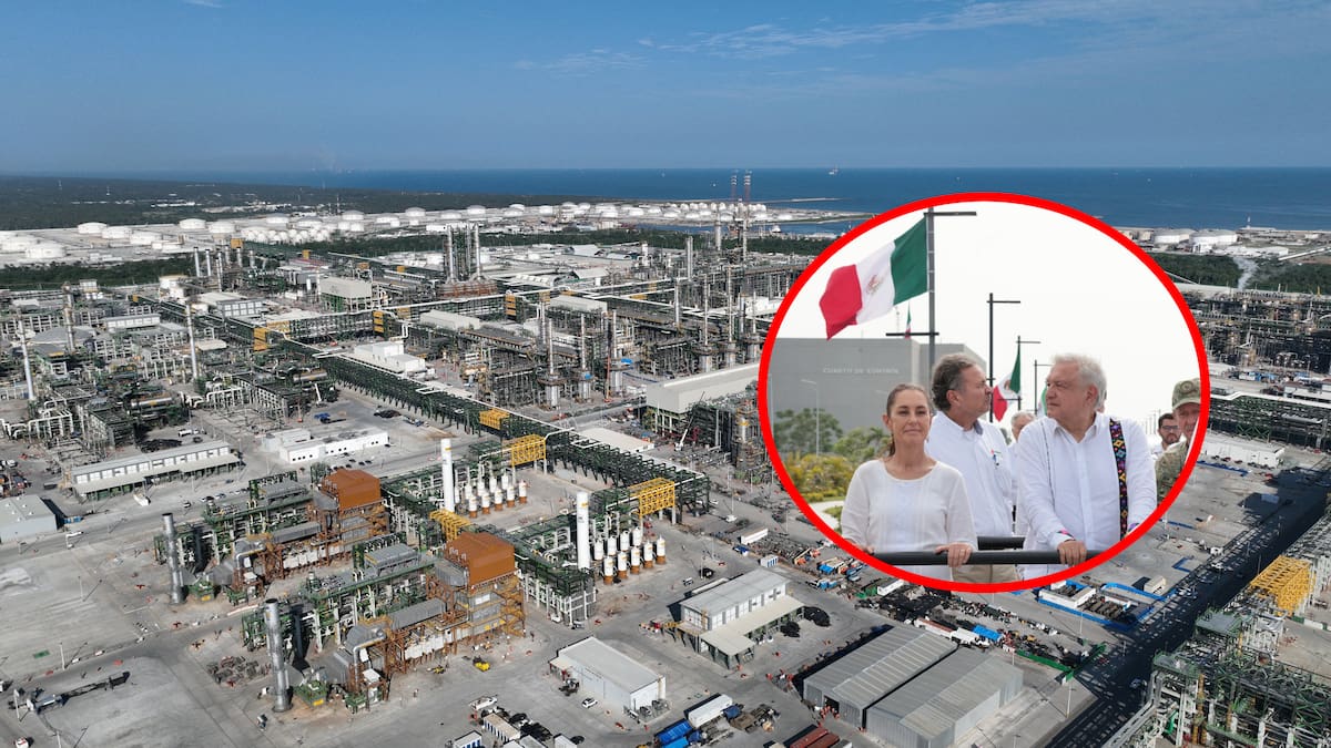 La refinería Olmeca es un proyecto iniciado por AMLO y heredado a Claudia Sheinbaum. Foto: Especial