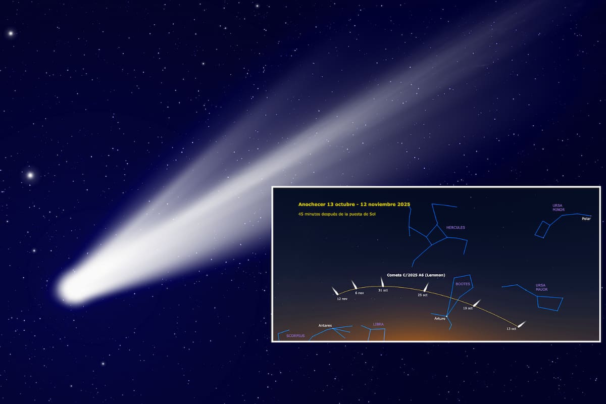 ¡El cometa Lemmon será visible a simple vista! Así es como puedes capturarlo con tu celular este fin de semana