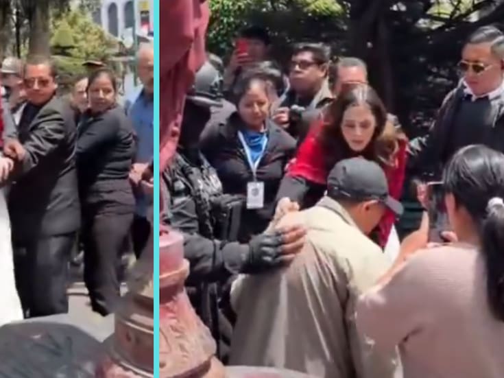 Aplauden a Fátima Bosch, Miss Universo tras ayudar a un adulto mayor que se había caído en Ecuador (VIDEO)