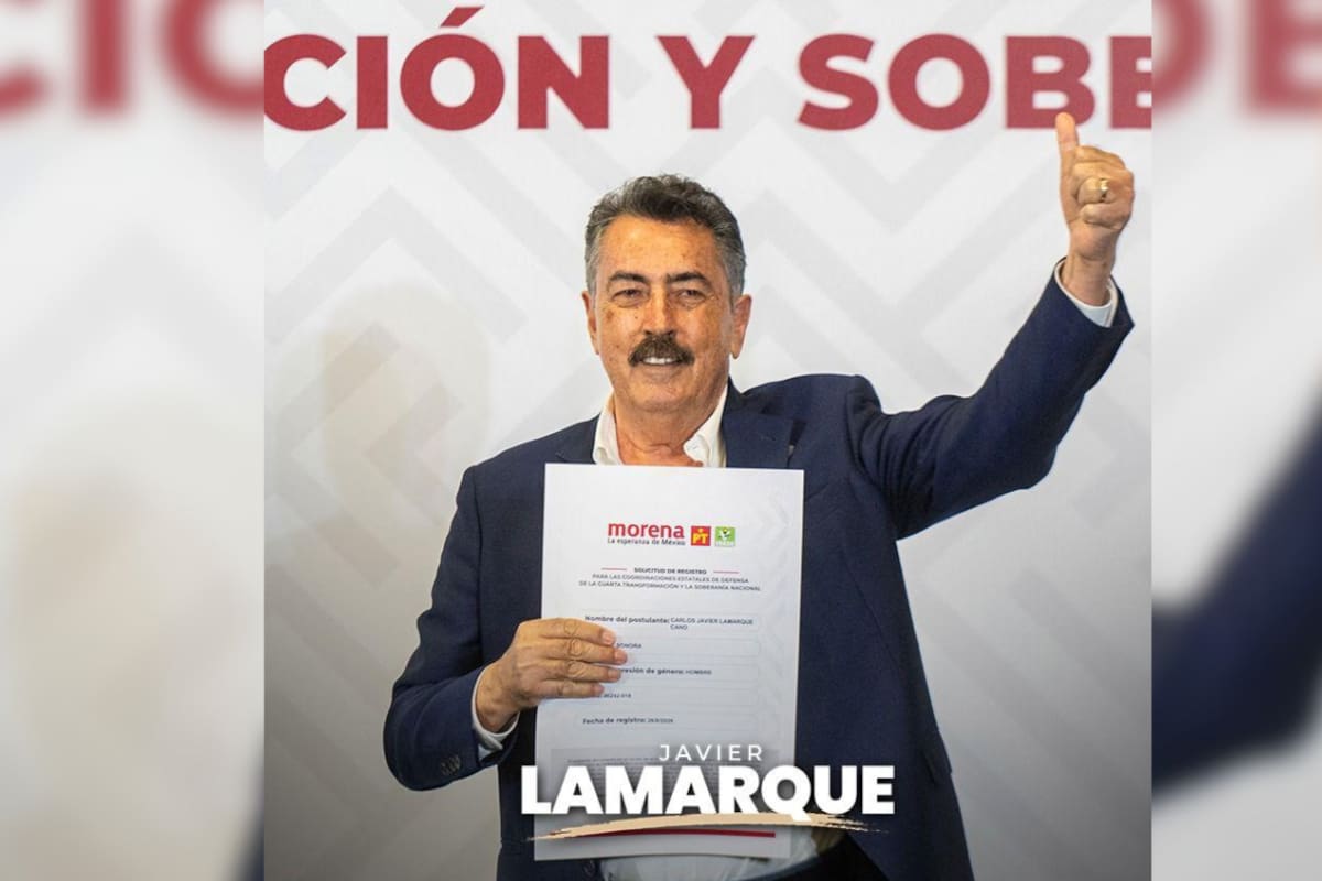 Unidad, organización y rumbo: Javier Lamarque se registra