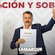 Unidad, organización y rumbo: Javier Lamarque se registra