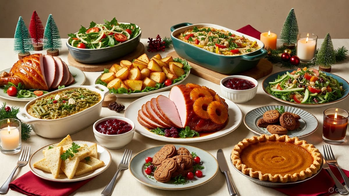 Recetas saludables para Navidad y Año Nuevo opciones fáciles que protegen la salud del corazón | Foto: Grok