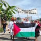 Fieles católicos se movilizan en Chiapas por la paz en Palestina y exigen alto al genocidio