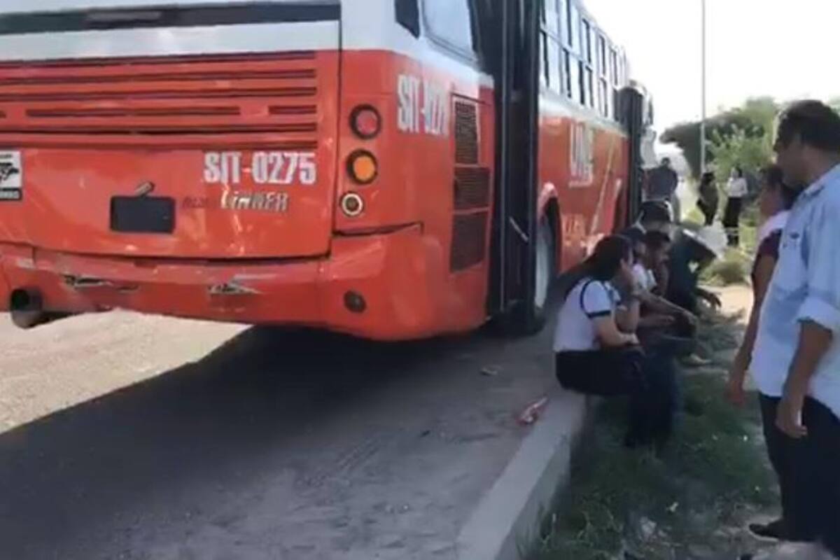 Camiones de transporte urbano tienen seguro