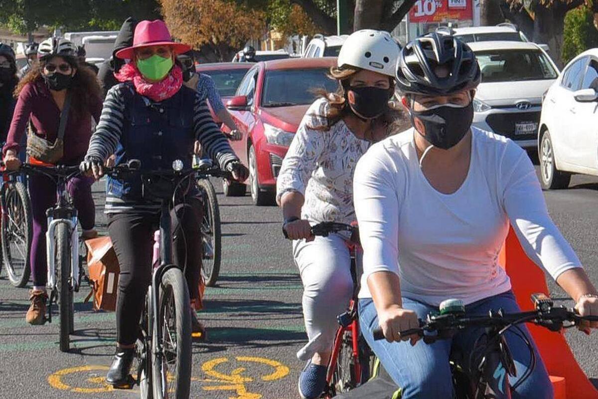 Célida López abre Ciclovías Emergentesen bulevar Rodríguez