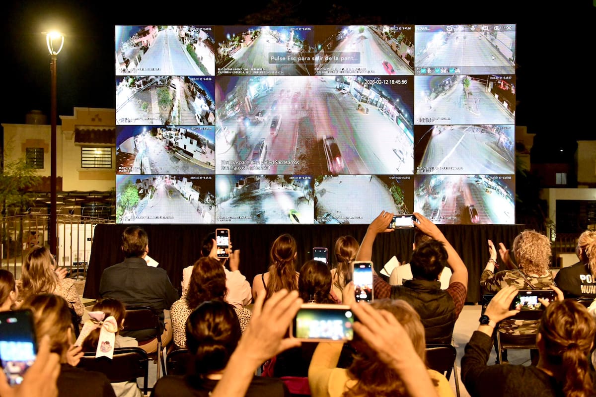 Refuerzan blindaje de Hermosillo con la instalación de 19 cámaras de videovigilancia