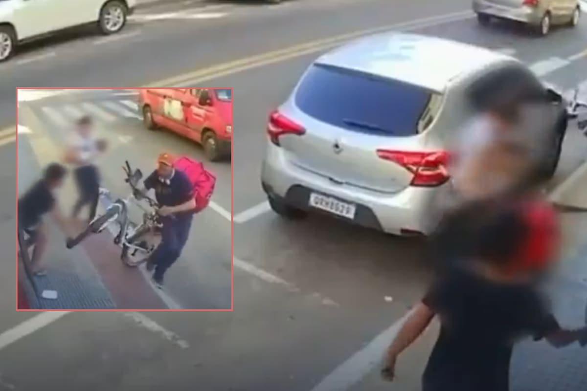 Mujer de 57 años asesina a puñaladas a su yerno frente a su hija y nieto en plena vía pública