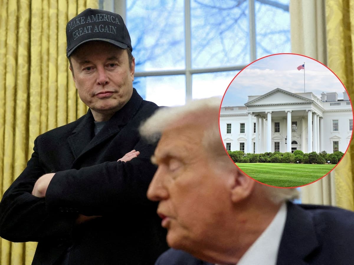 Elon Musk dejó su cargo en el Gobierno de Trump. | Crédito: REUTERS/Canva