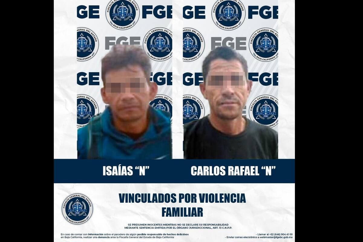 Dos imputados por violencia familiar reciben prisión preventiva
