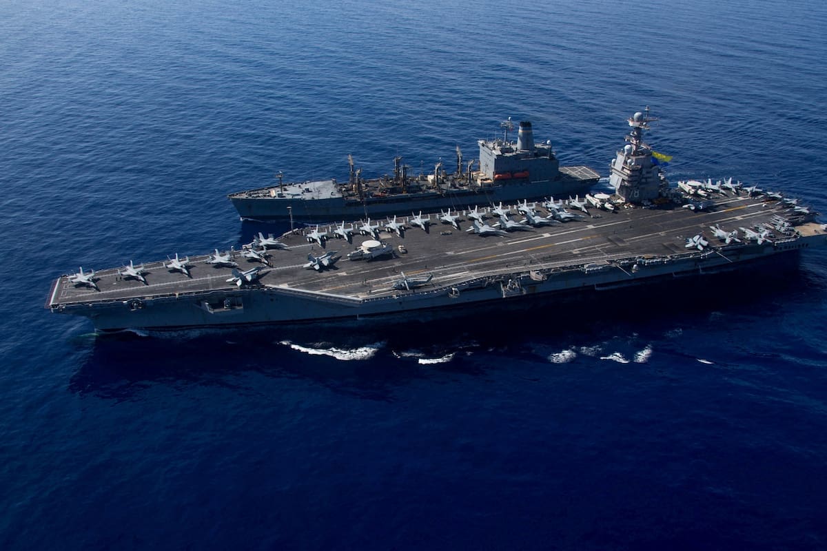USS Gerald Ford se retiró a Creta tras casi 10 meses en alta mar con inodoros atascados y lavandería dañada, afectando la moral de 4,500 marineros en su despliegue en Oriente Medio, según reportes oficiales de la Armada de Estados Unidos