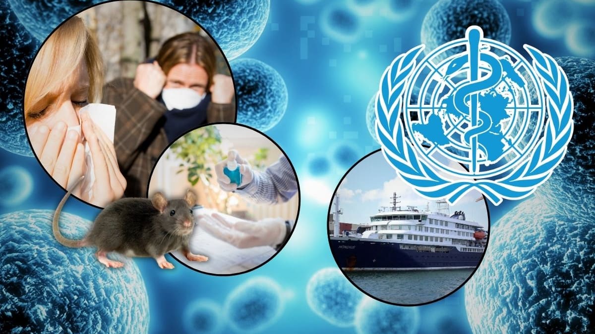 OMS advierte que podrían aparecer más casos de hantavirus tras brote en crucero; vigilancia podría extenderse hasta 42 días