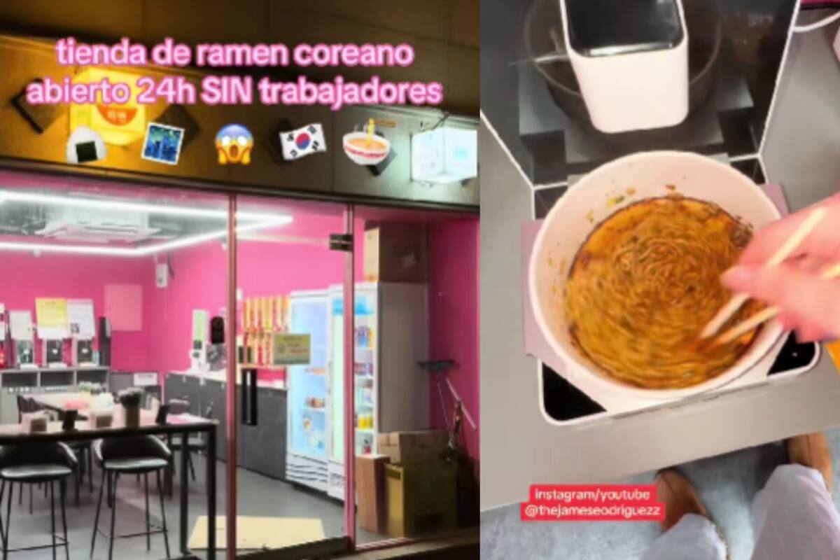 Joven muestra cómo es una tienda sin empleados abierta las 24 horas en Corea del Sur