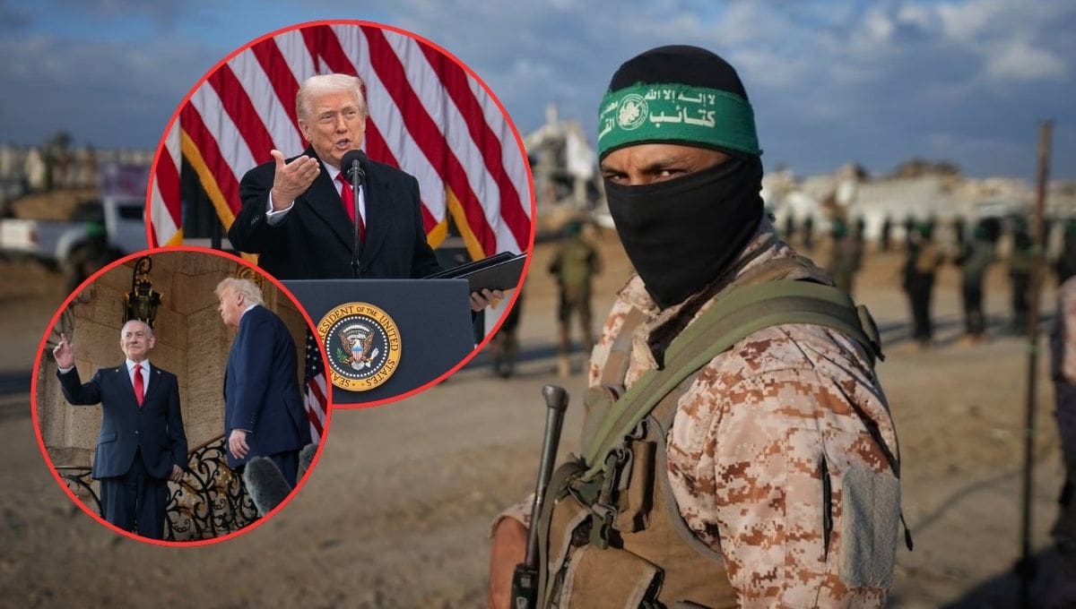 Trump condiciona la segunda fase del plan de paz en Gaza al desarme de Hamás, respalda la postura de Israel y lanza advertencias directas a Irán tras reunirse con Netanyahu en Florida.