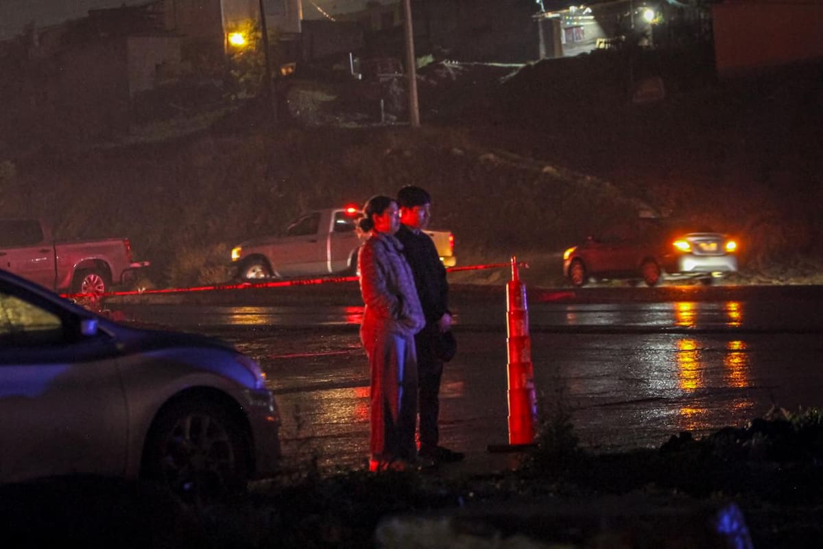 Un hombre murió, una mujer resultó grave y una menor fue trasladada de urgencia tras un choque. Foto: Border Zoom