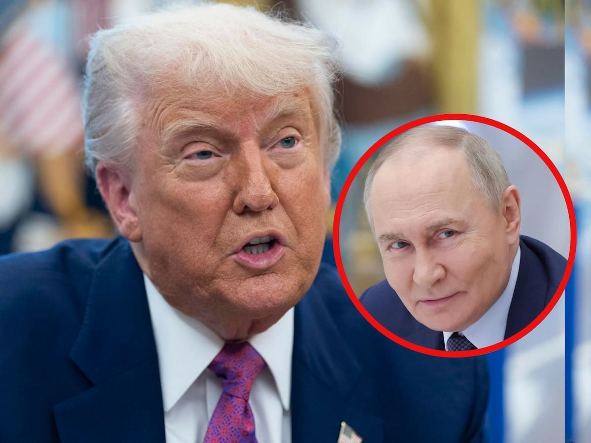 ¿De amigos a enemigos? Trump lanza duras críticas a Putin tras ofensiva aérea contra Ucrania y advierte sobre una posible caída rusa. | Crédito: EFE