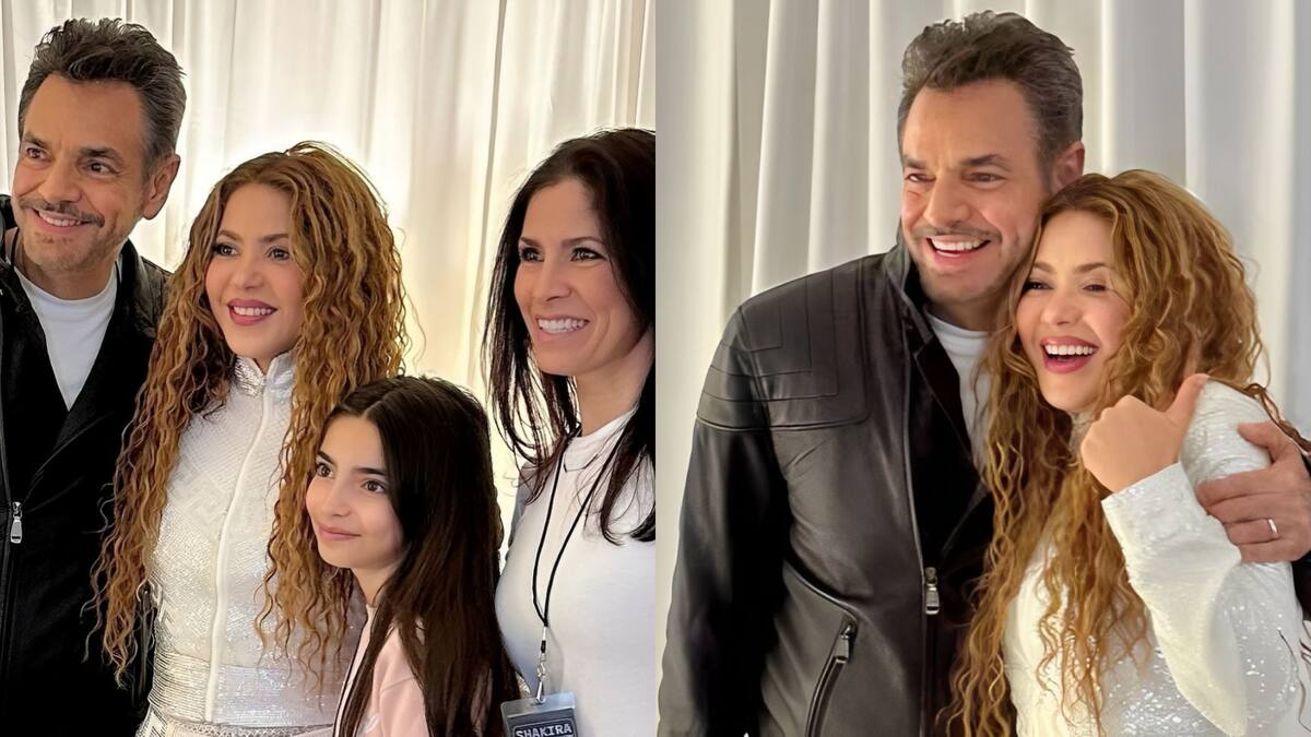 Eugenio Derbez comparte encuentro con Shakira durante su concierto en México | Foto: Instagram (@ederbez)