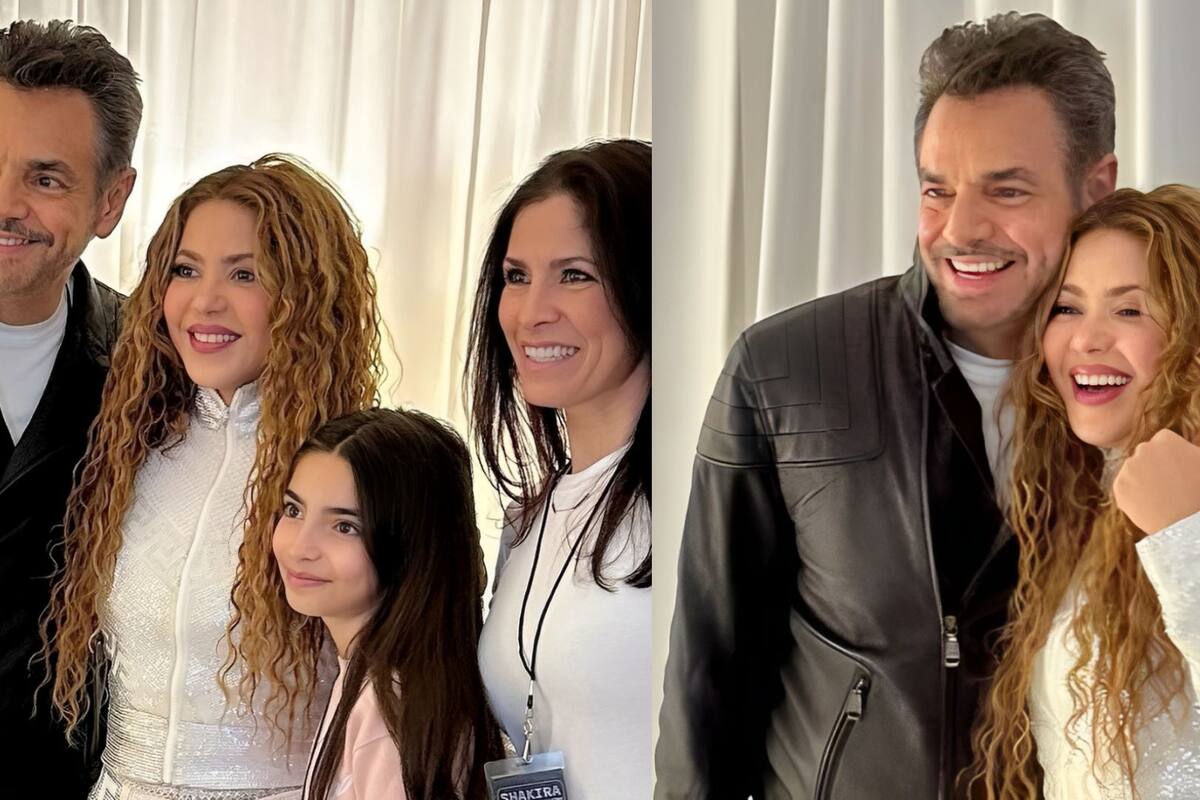 Eugenio Derbez comparte encuentro con Shakira durante su concierto en México