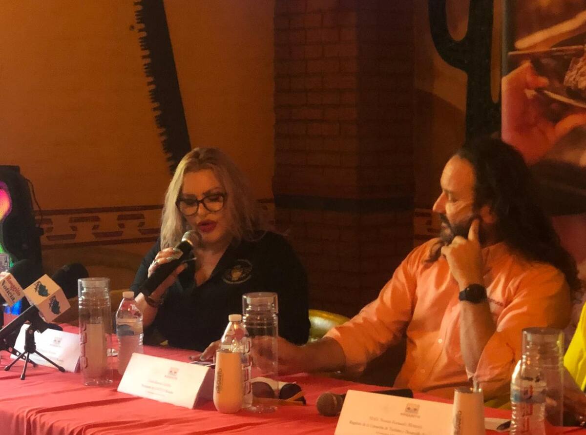 Conferencia de prensa de Cotuco Rosarito.