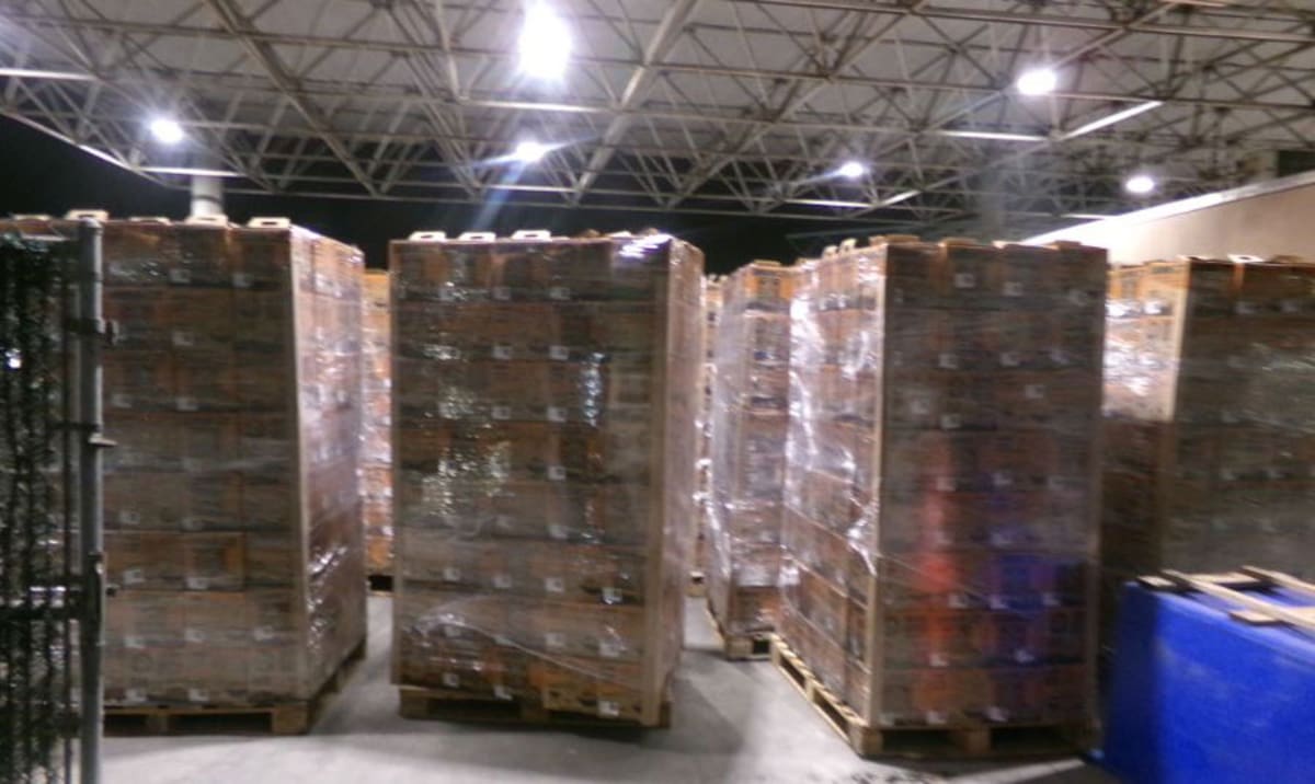 El decomiso de droga se registró el pasado jueves por la noche.