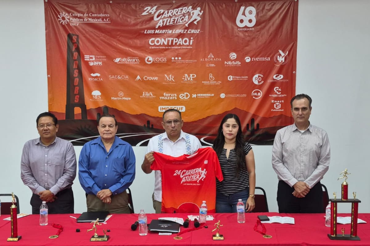 Colegio de Contadores de Mexicali va por más de 400 corredores en su carrera 5K