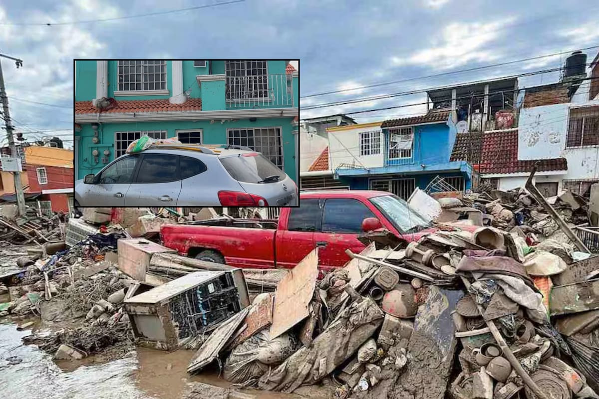 Estudiante universitaria muere ahogada tras inundaciones en Veracruz; muebles arrastrados por el Río Cazones bloquearon la salida, dejándola atrapada dentro de su casa