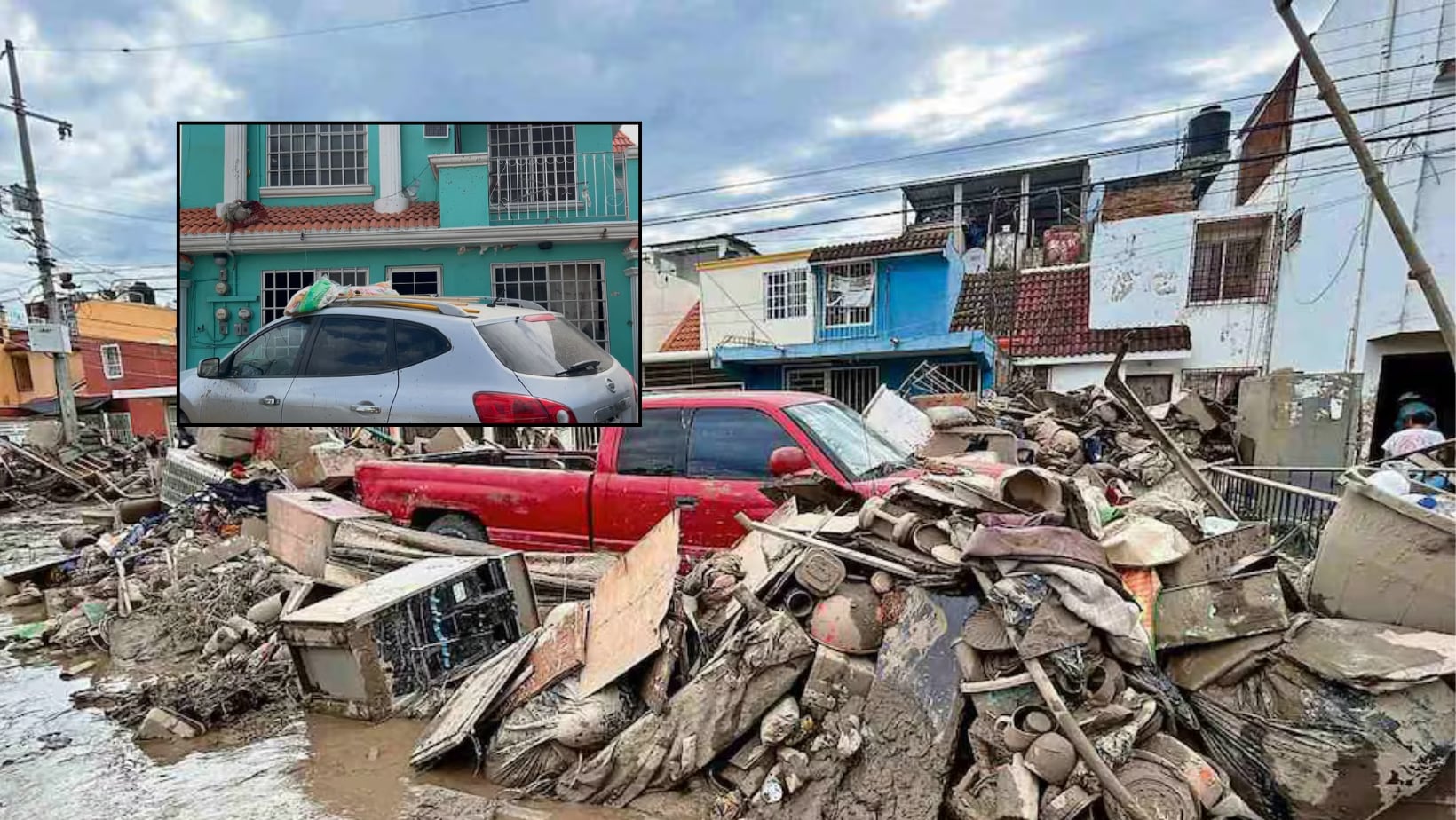 Estudiante de Psicología fallece por inundaciones en Poza Rica; críticas a la gestión de la emergencia. Foto: El Universal