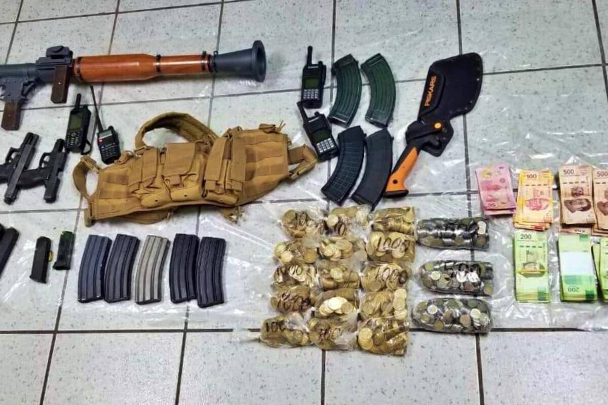 Sedena asegura más armamento en Nogales