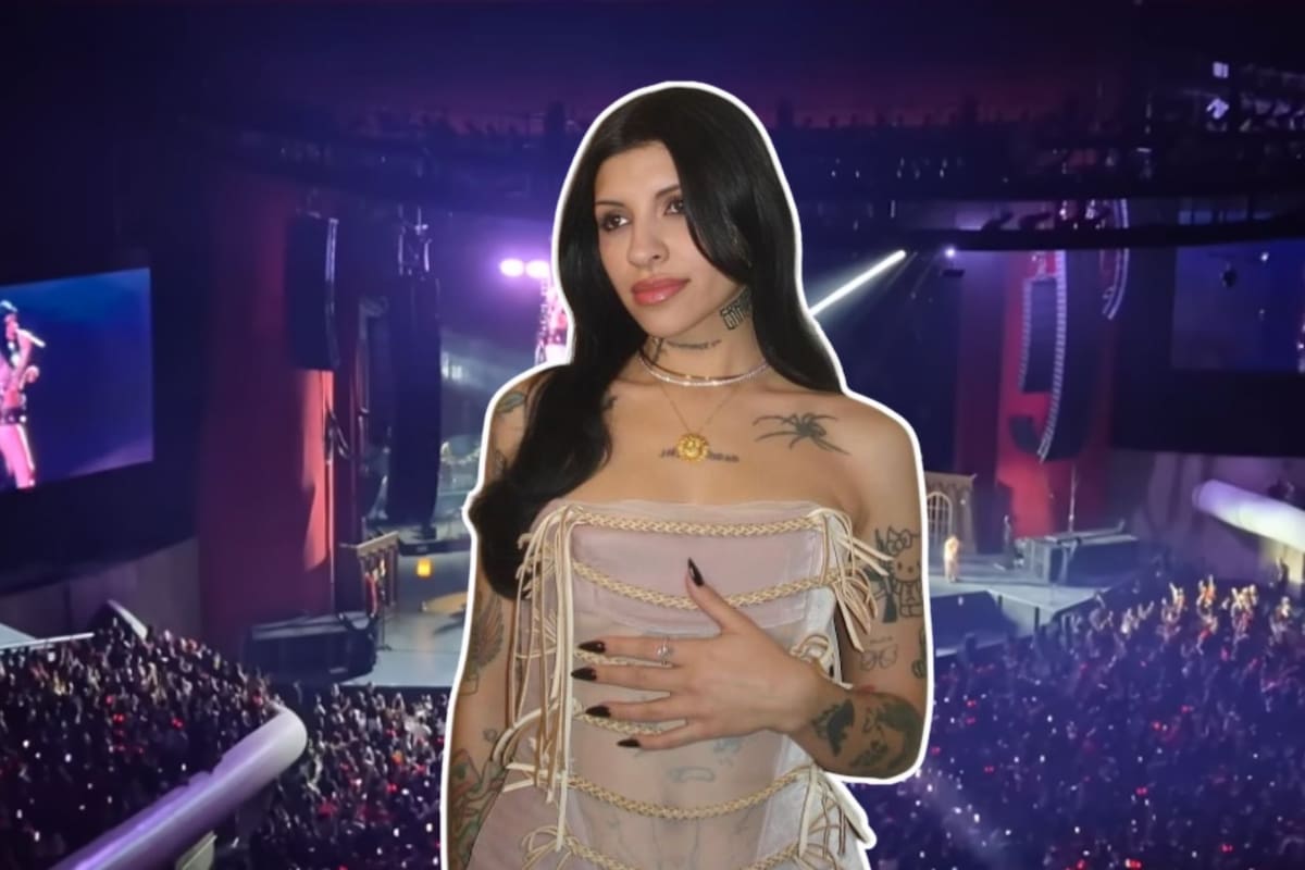 Cazzu deslumbra en su primer concierto en el Auditorio Nacional con su show “Latinaje” y homenaje a Thalía