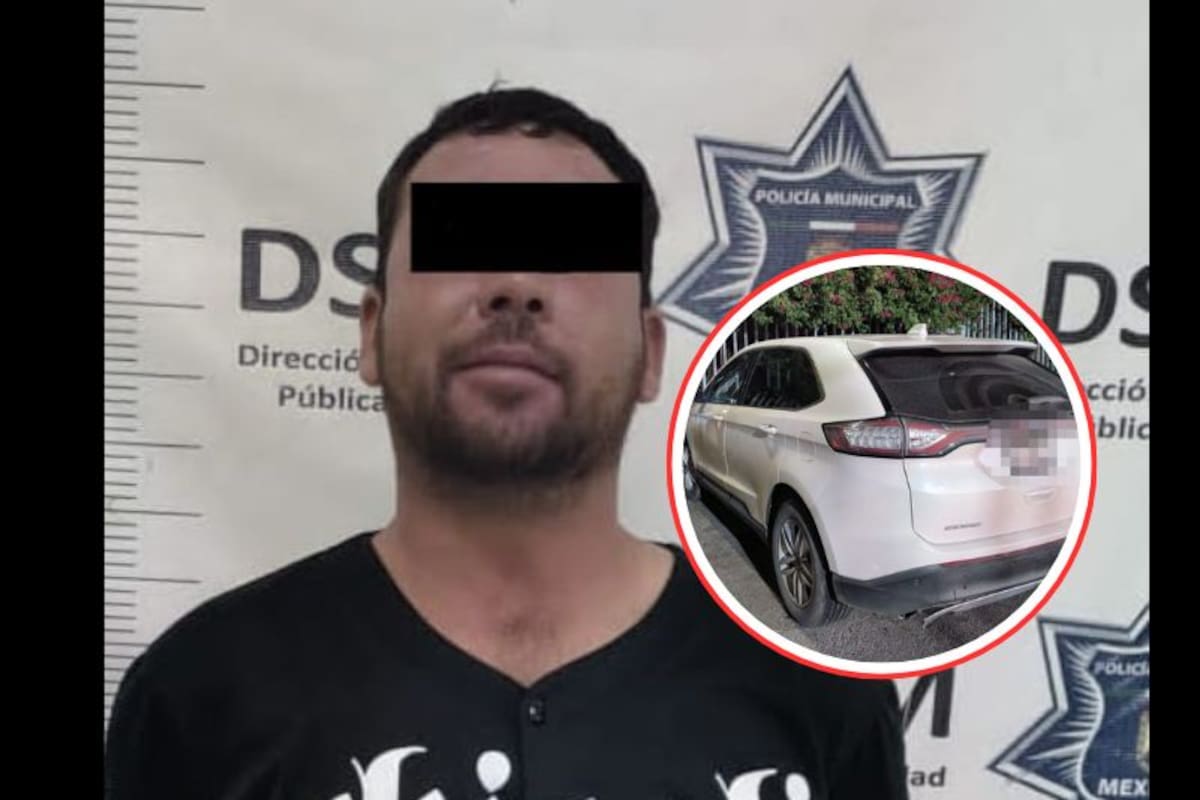 Sujeto en estado de ebriedad agrede a policías; es detenido
