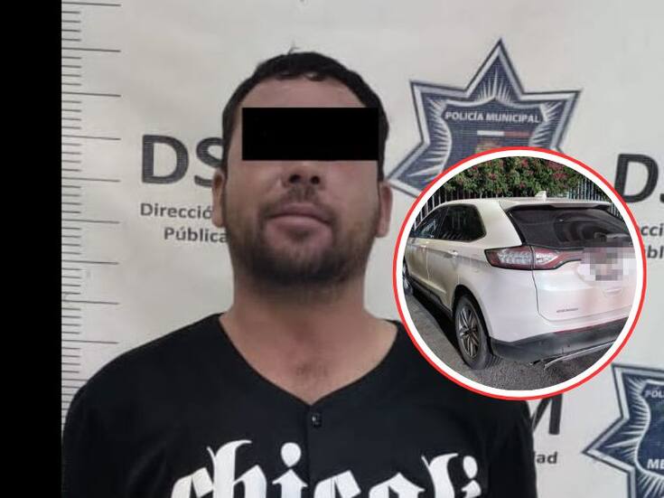 Sujeto en estado de ebriedad agrede a policías; es detenido