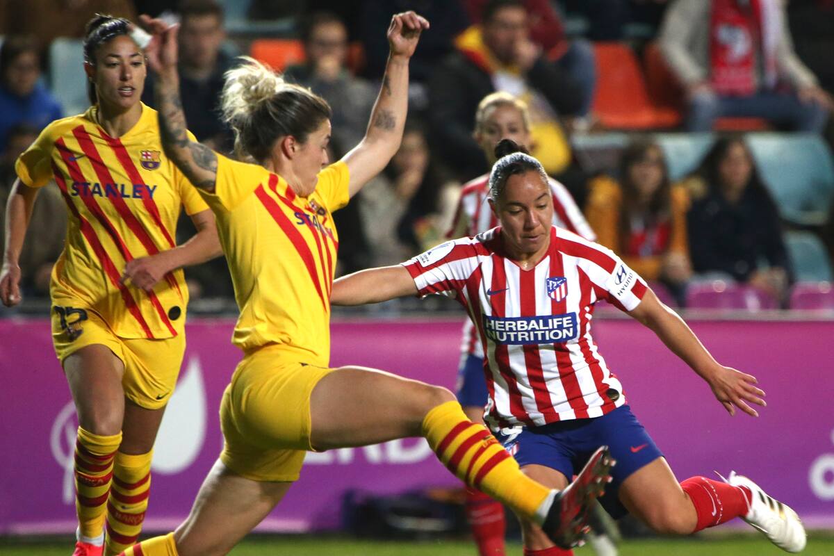 Charlyn Corral anota en la victoria del Atleti ante su ex equipo