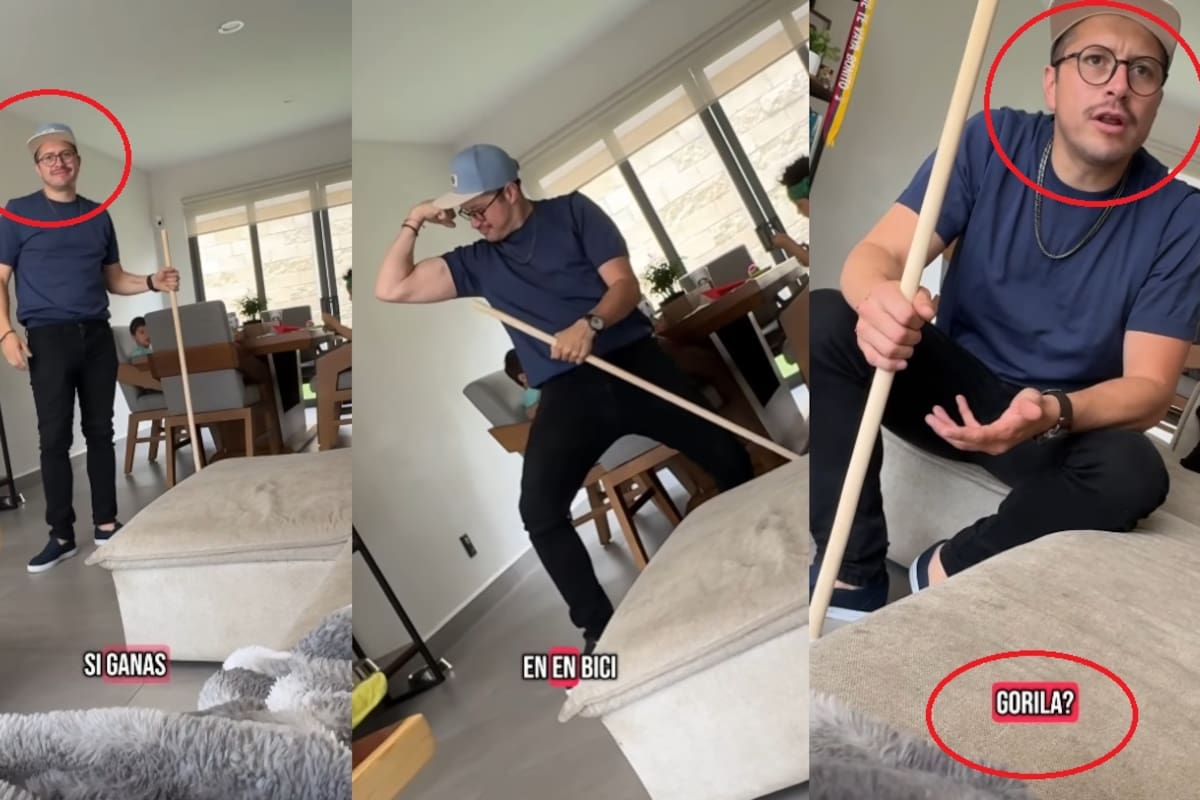 Mujer le juega una broma a su esposo y lo convence de que lo inscribió en un reality para luchar como gorila