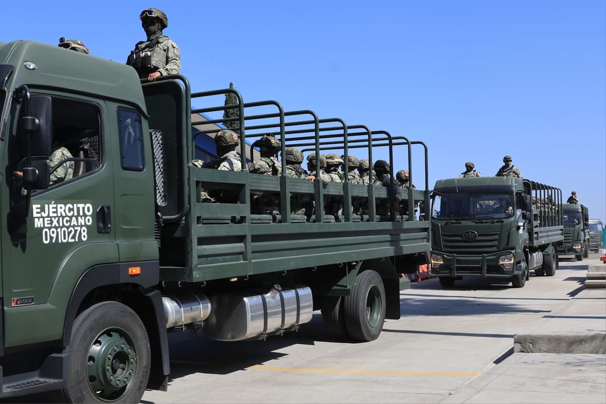 Arriban 300 militares más a Tijuana para reforzar seguridad