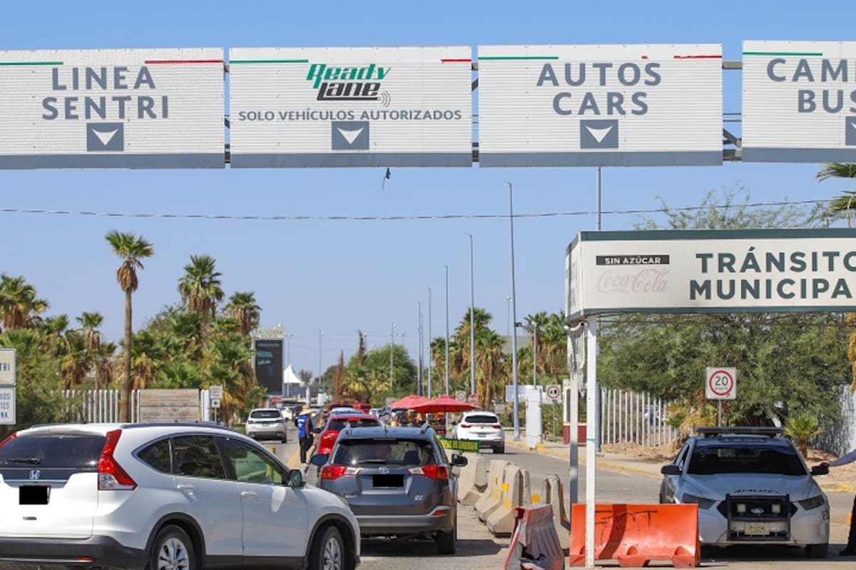 Garita Este, la opción más ágil para cruzar a Estados Unidos este viernes