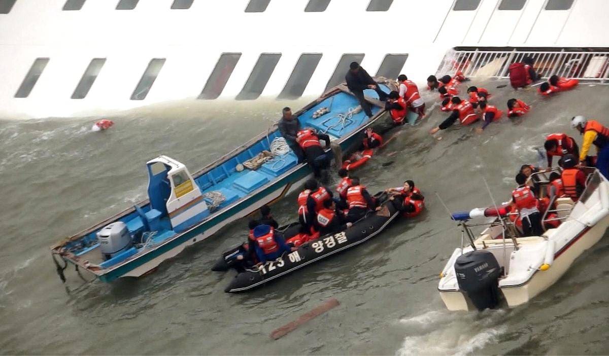 El naufragio del ferry Sewol: 10 años de luto por 304 víctimas en Corea del Sur. FOTO: AP