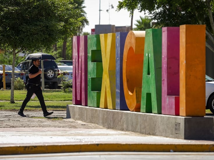 Jueves fresco y soleado en Mexicali
