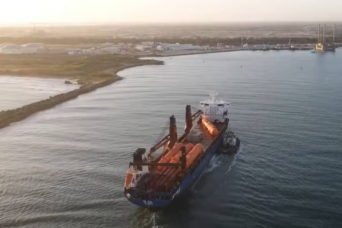 Llegan a México los primeros equipos para la refinería de Dos Bocas: Sener