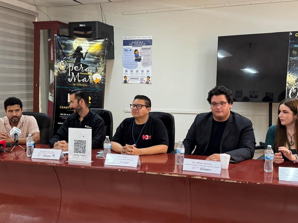 El Ceart Rosarito realizará del 25 de julio al 1 de agosto el Festival Ópera Frente al Mar, con conciertos, clases magistrales y actividades gratuitas.
Fotos: Cortesía/ Carmen Gutiérrez.