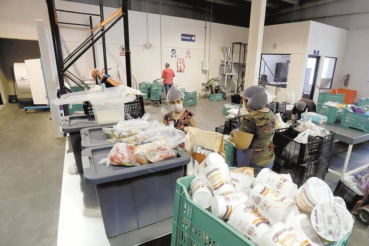 Banco de Alimentos aumenta 233% entrega de despensas