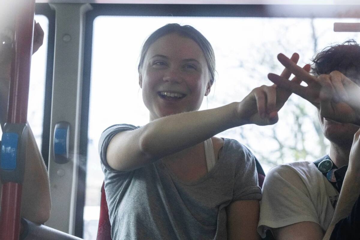 Greta Thunberg detenida en protesta climática en Países Bajos
